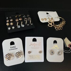 New. Stud Earrings from Hudson Bay. Retails $113